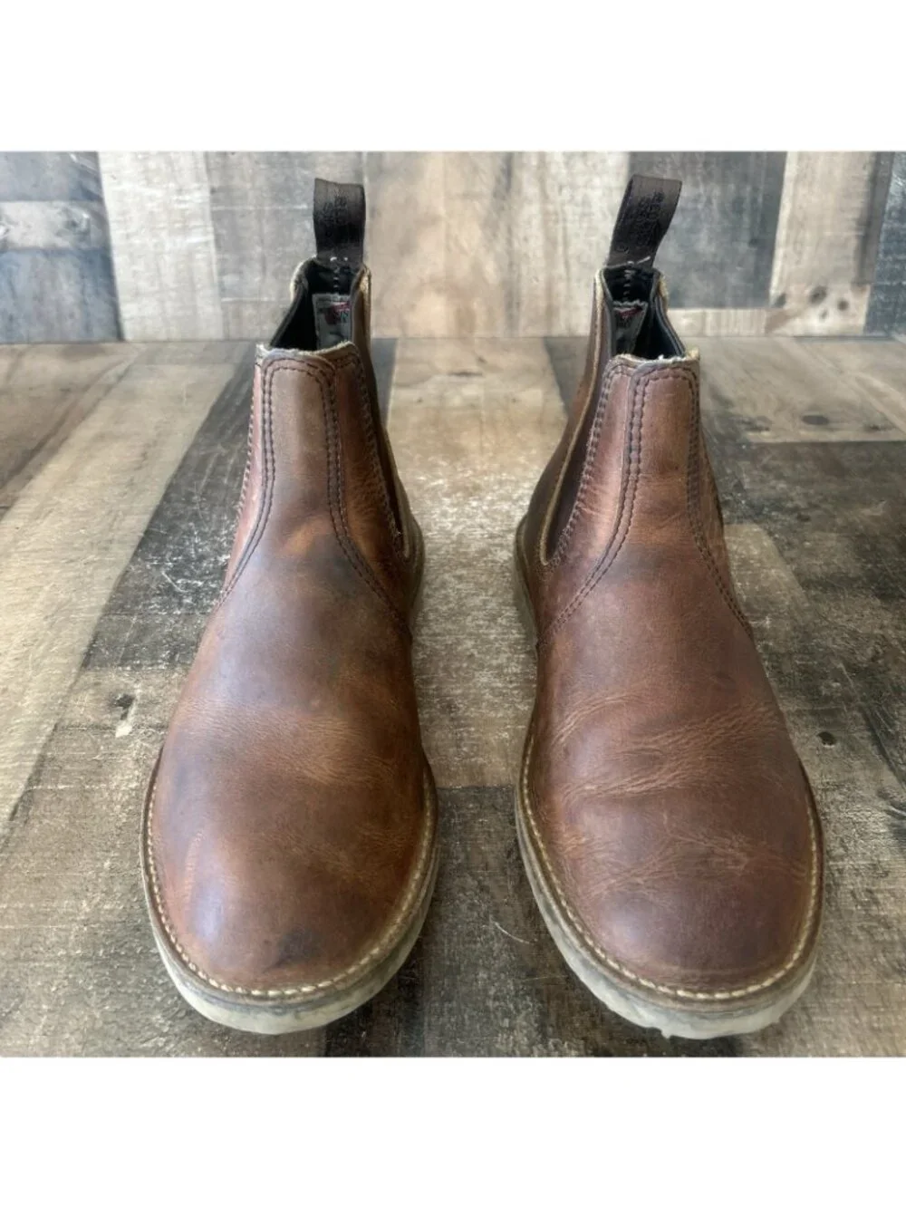 Red Wing 3311 Heritage Weekender Chelsea Plain Toe Work Boots Mens 11 D